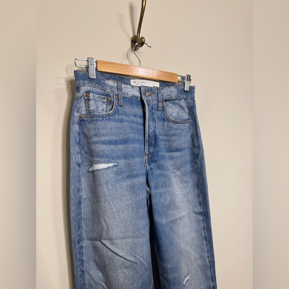 Rag & bone Stretch Miramar Wren Slim Straight Jeans - Picture 8 of 10